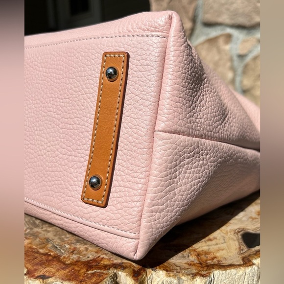 Dooney & Bourke Paige Sac Blush Pink Pebble Grain Leather NWT - Picture 14 of 17